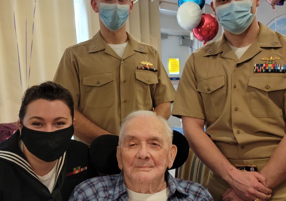 WWII vet celebrates 100th birthday 